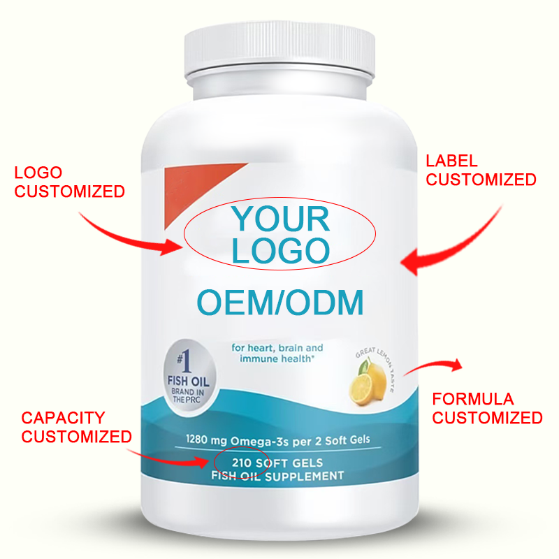 OEM Omega 3 Fish Oil Softgel Capsules EPA DHA 3 6 9 Brain Heart Health Supplements Herbal Supplements